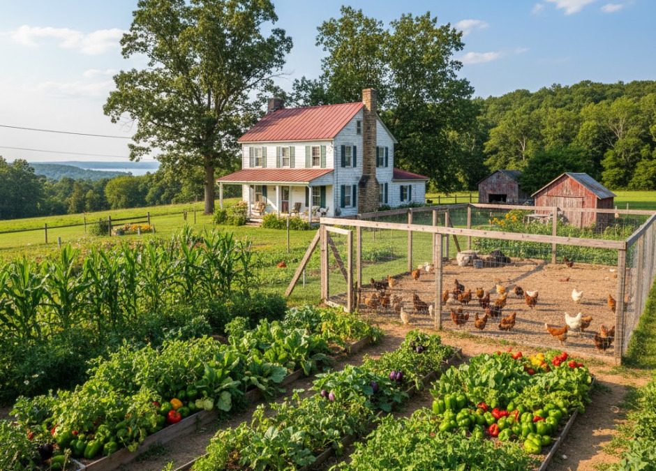 🏡 Homesteading in Maryland: What to Look forin a Home (and What to Do If You Can’t Have Chickens)