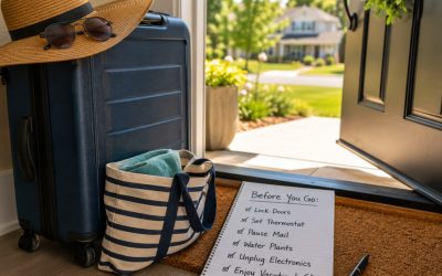 20 Things To Do Before Leaving on Vacation