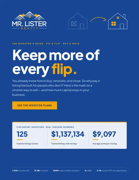 Cover of The Investor's Guide from Mr. Lister Realty